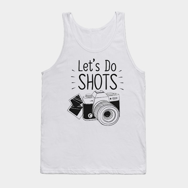 Let's Do Shots Photo Vintage Cute Tank Top by Mellowdellow